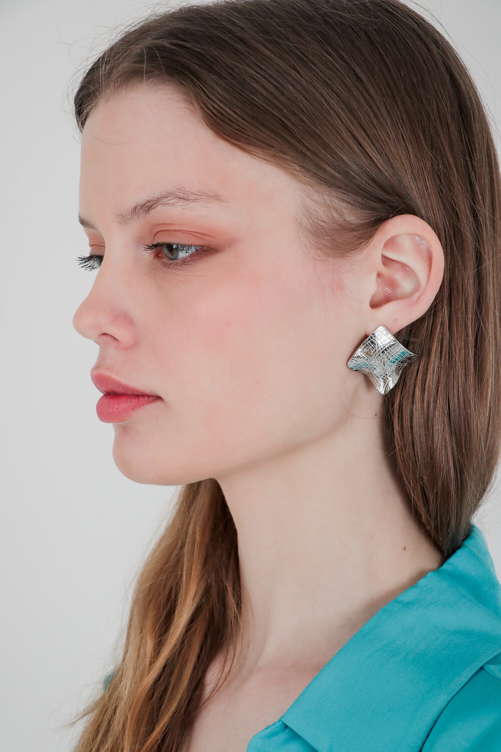 Σκουλαρίκια με ραβδώσεις