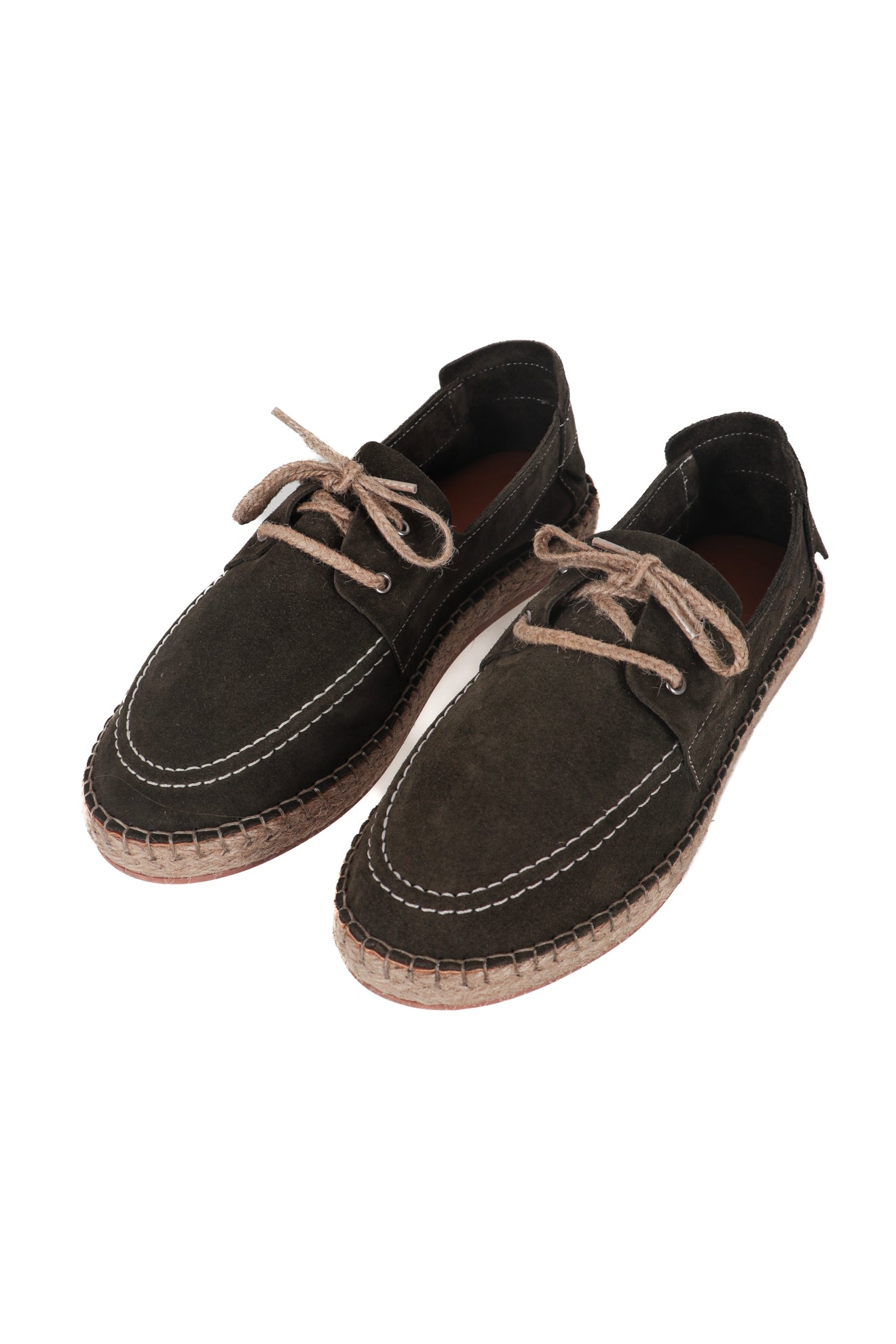 Δερμάτινη εσπαντρίγια με κορδόνι