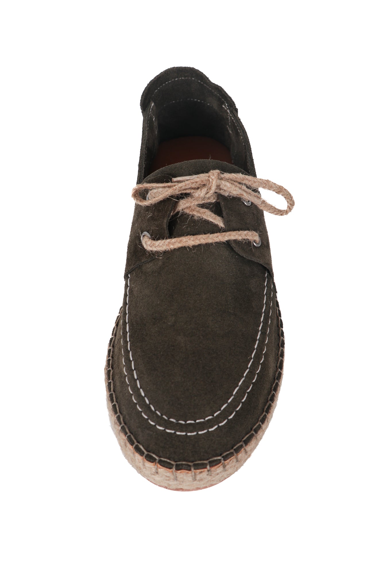 Δερμάτινη εσπαντρίγια με κορδόνι