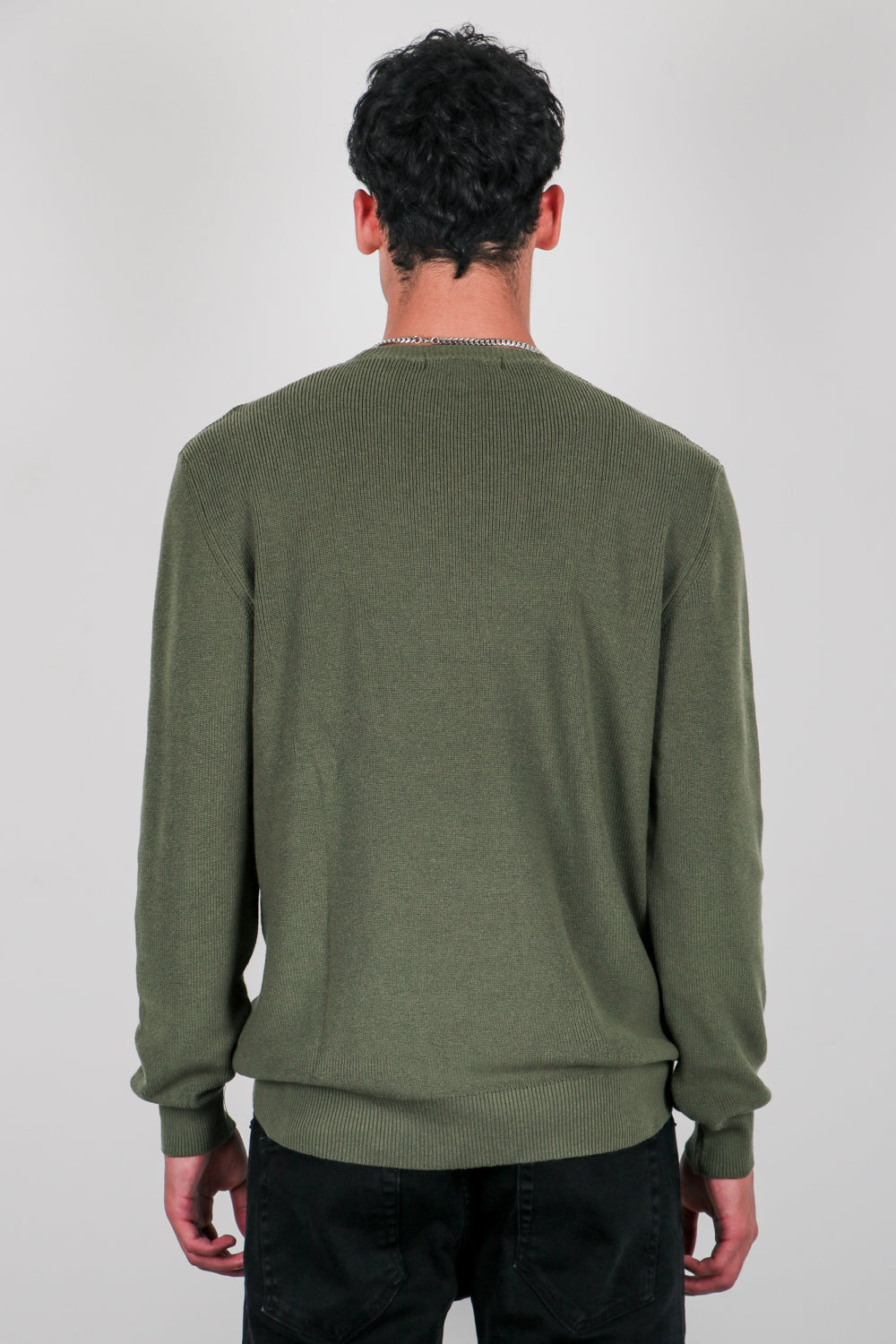 Πλεκτή μπλούζα με σχέδιο πλέξης