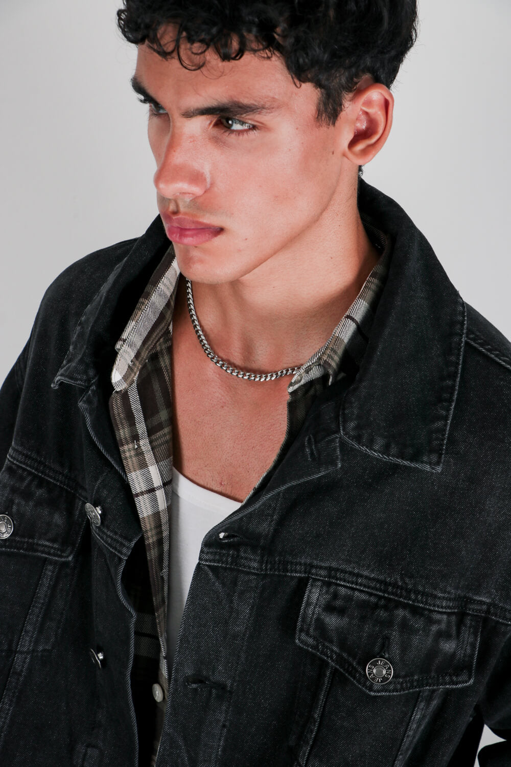 Μπουφάν ντένιμ relaxed fit