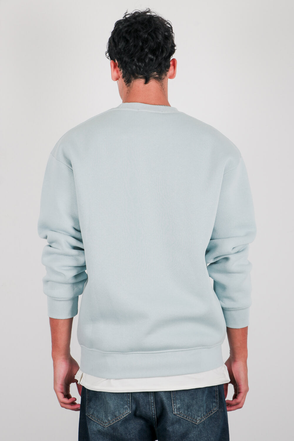 Βαμβακερό φούτερ crewneck