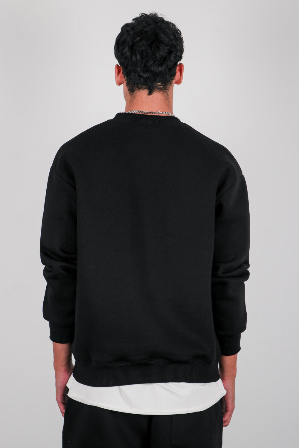 Βαμβακερό φούτερ crewneck