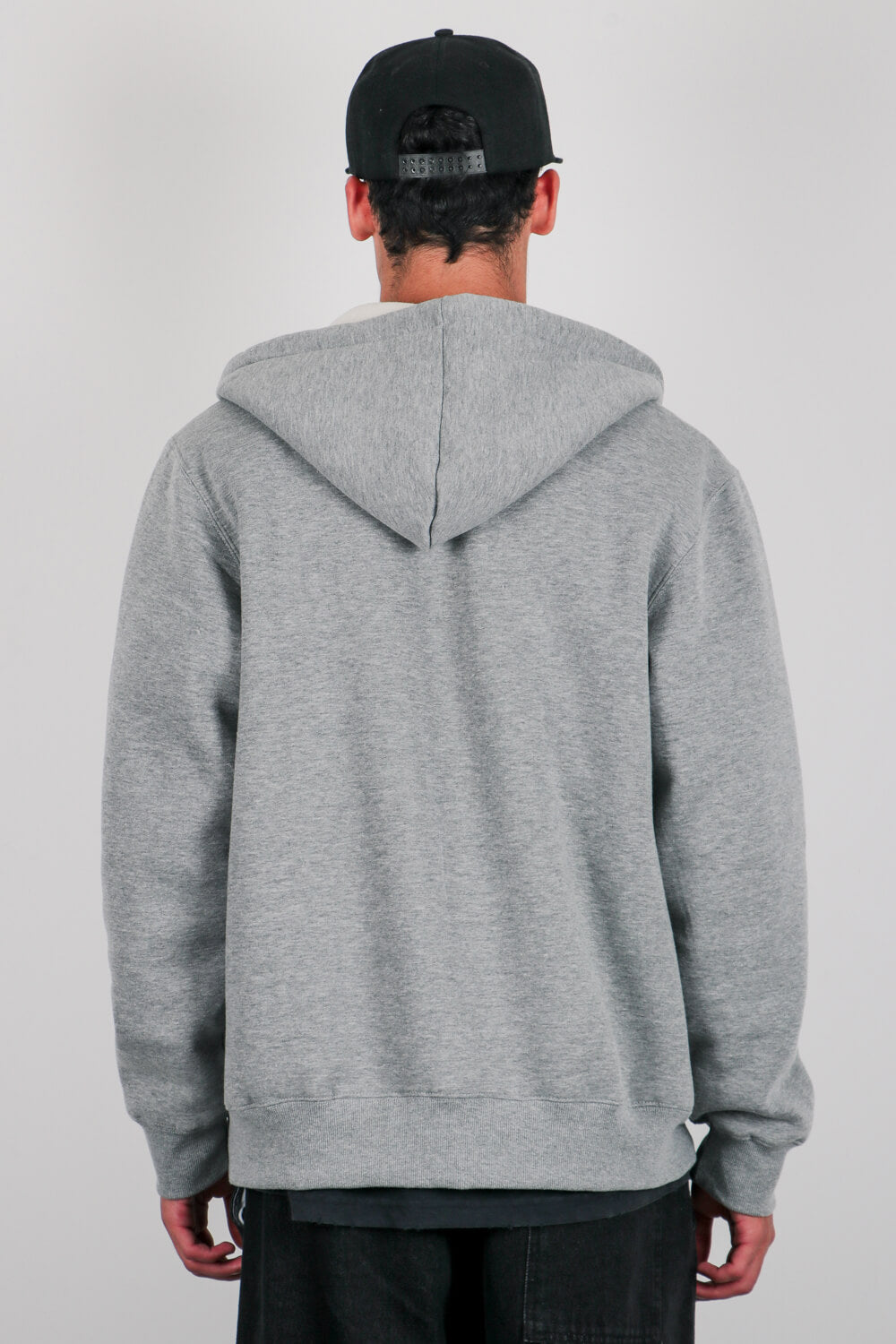 Φόυτερ με κουκούλα και φερμουάρ