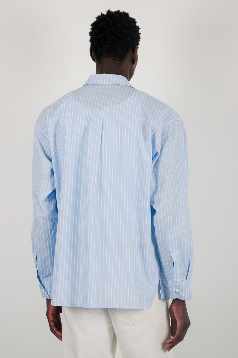 Ριγέ πουκάμισο με τσέπη