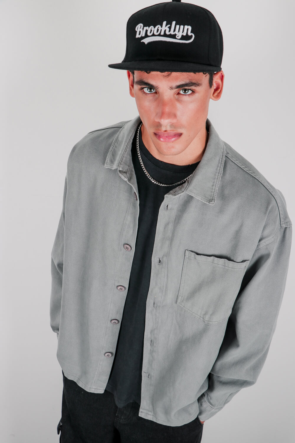 Πουκάμισο ντένιμ με τσέπη