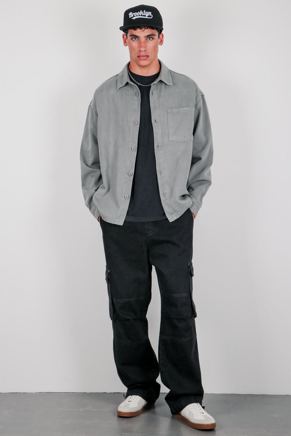 Πουκάμισο ντένιμ με τσέπη