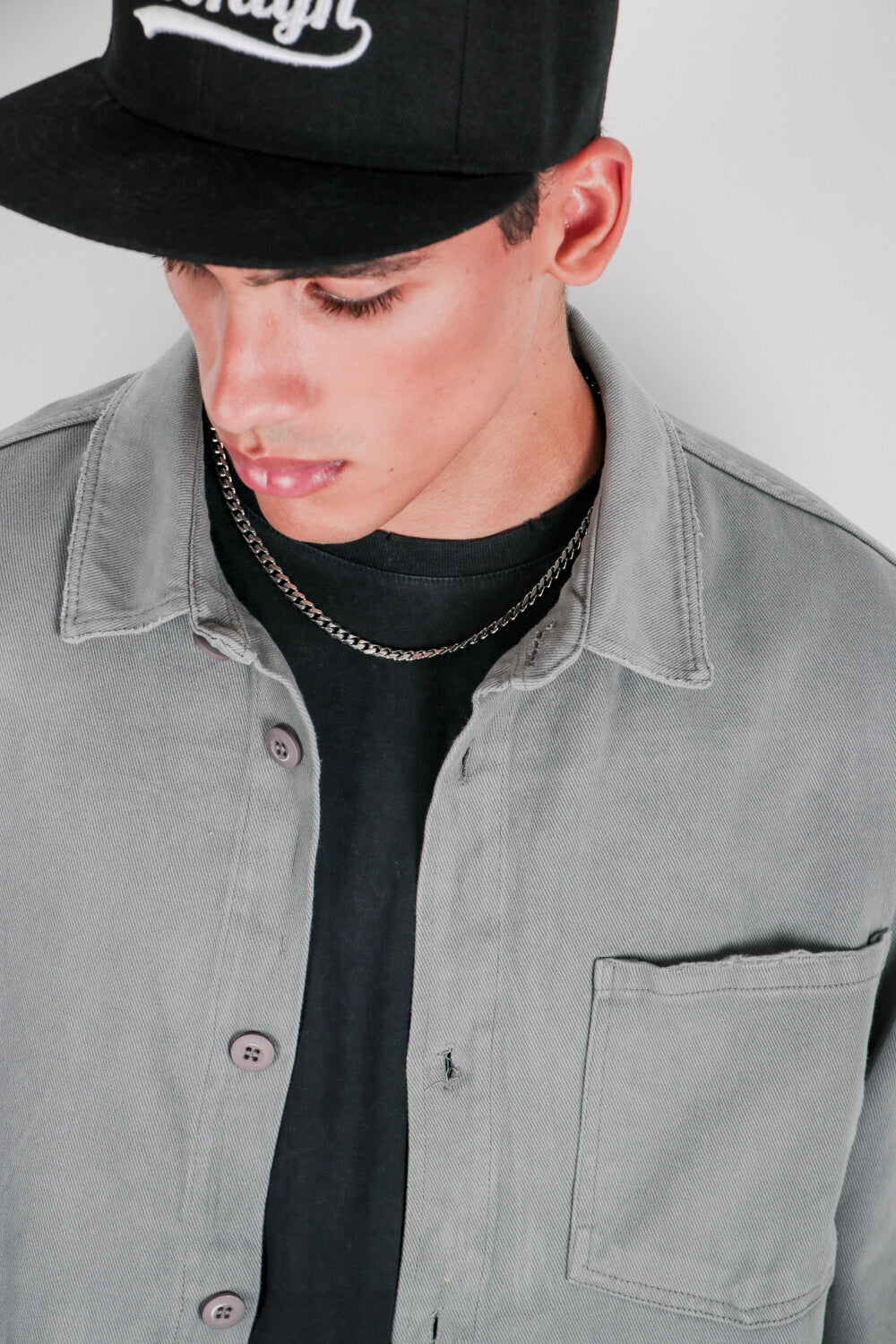 Πουκάμισο ντένιμ με τσέπη