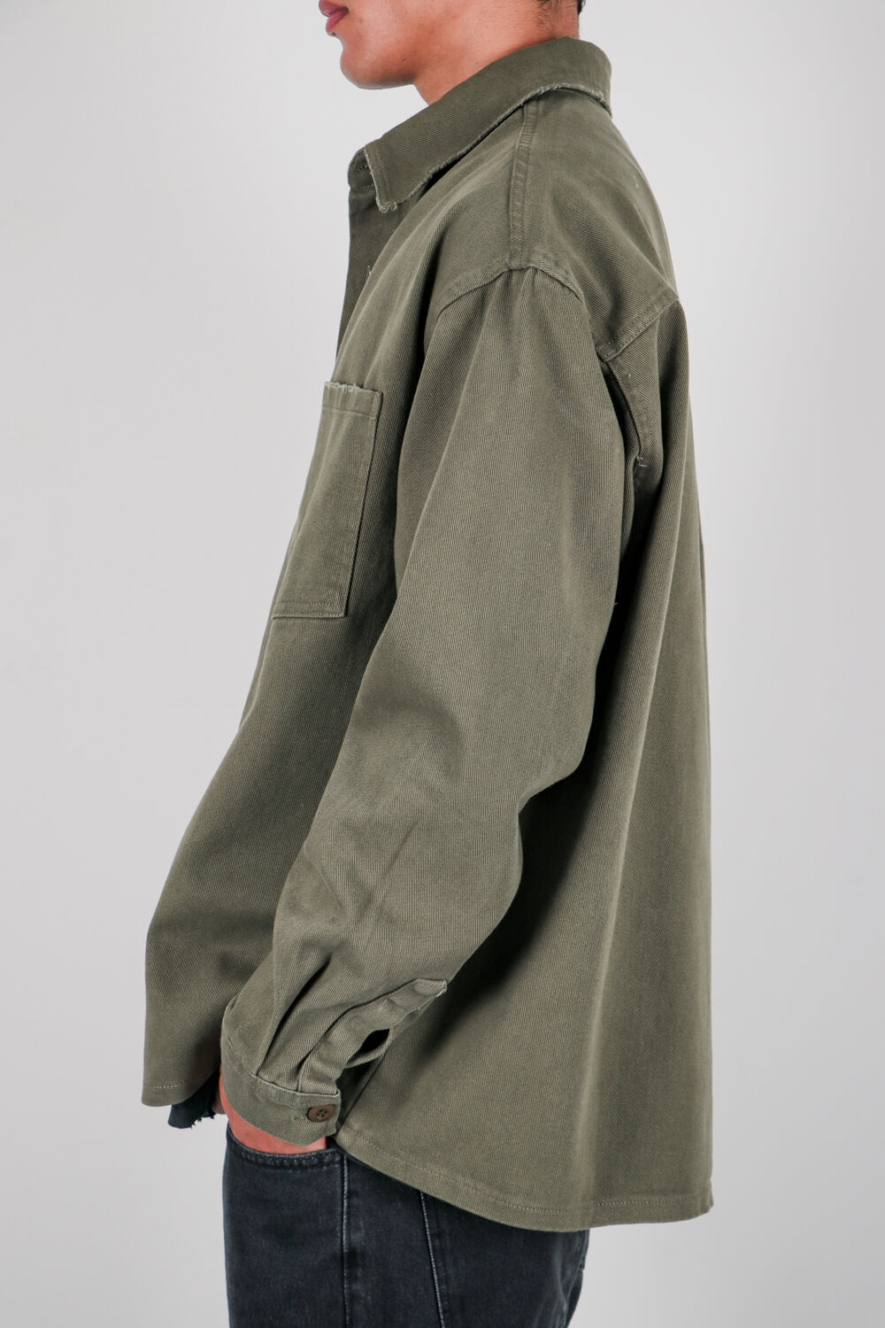 Πουκάμισο ντένιμ με τσέπη