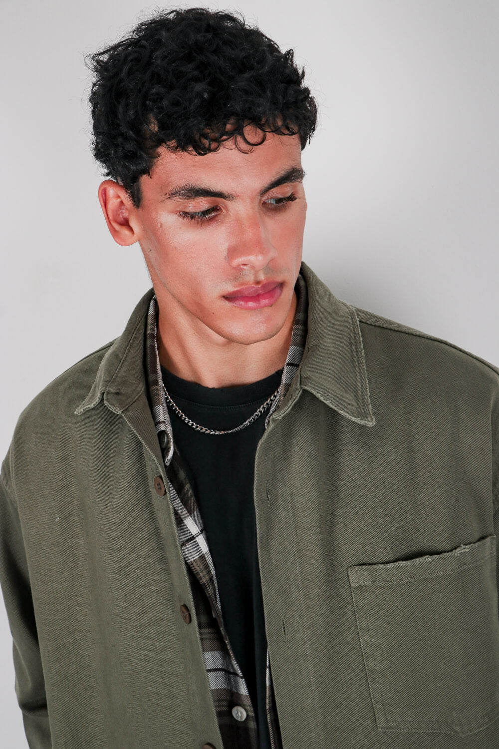 Πουκάμισο ντένιμ με τσέπη