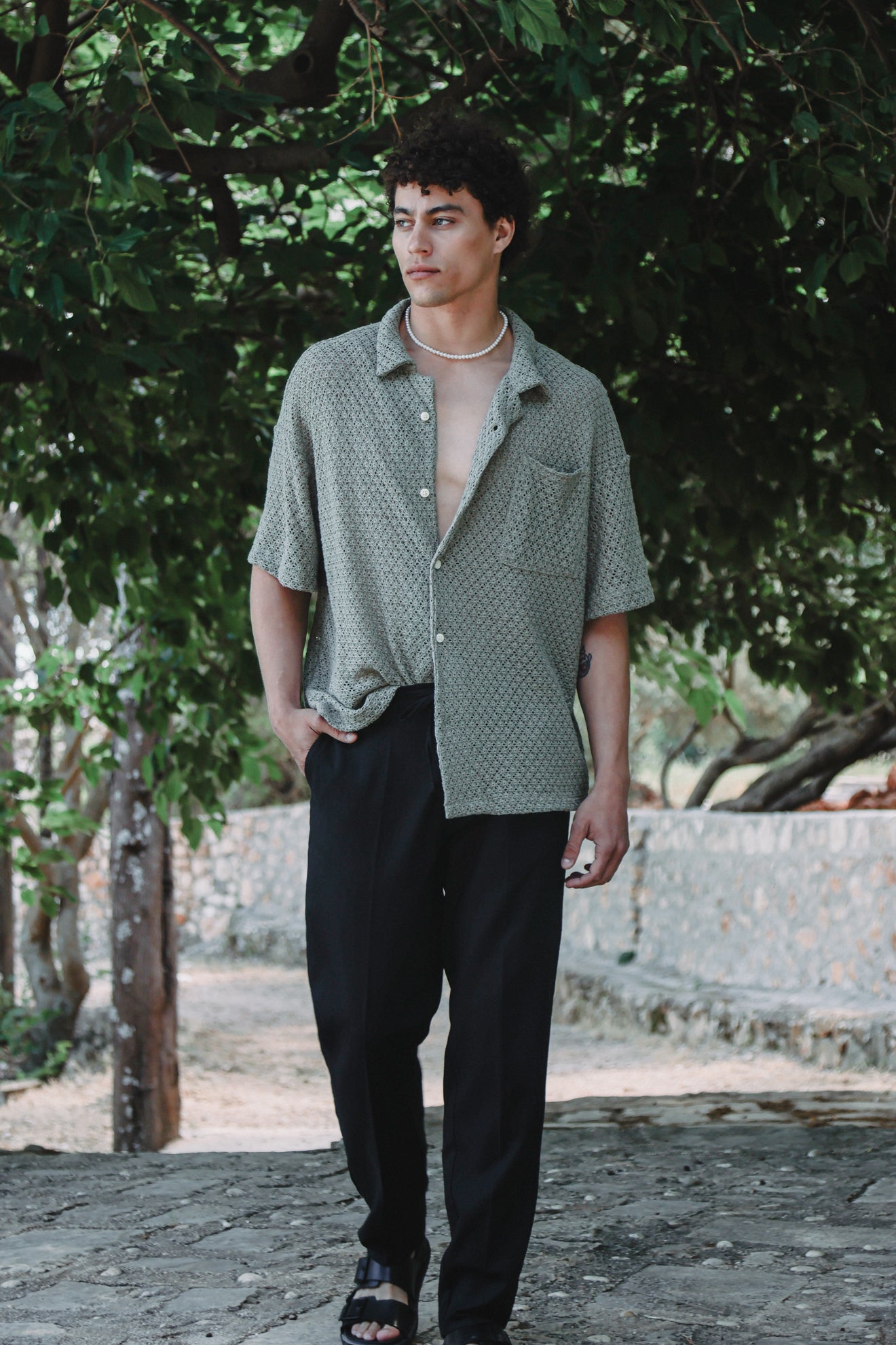 Πουκάμισο κροσέ