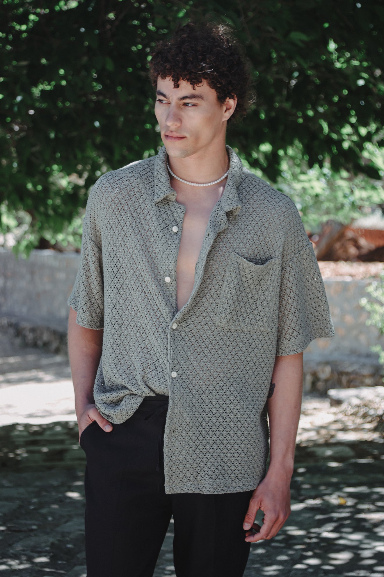 Πουκάμισο κροσέ