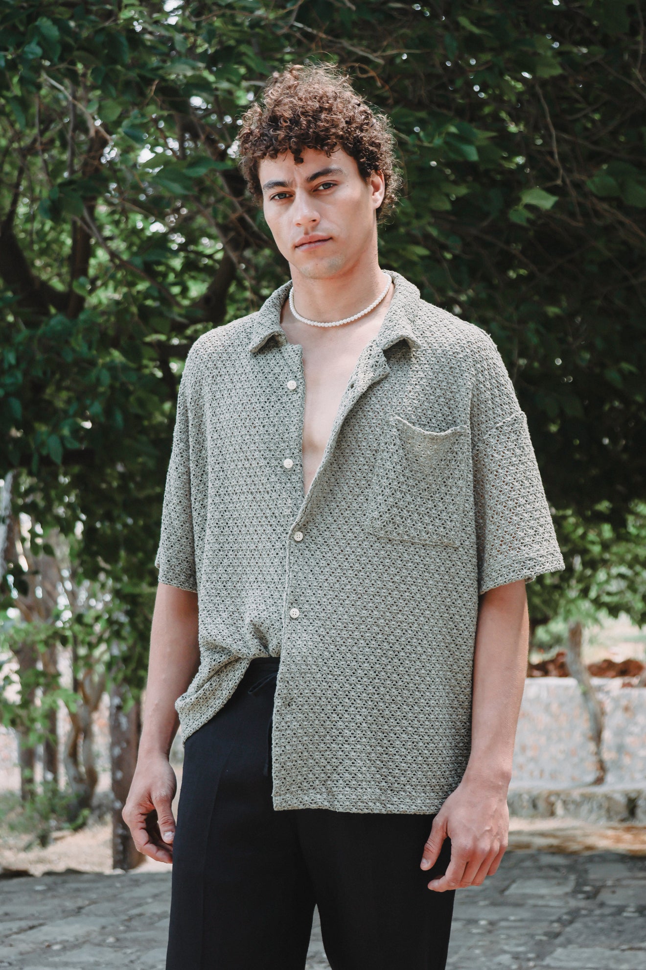 Πουκάμισο κροσέ