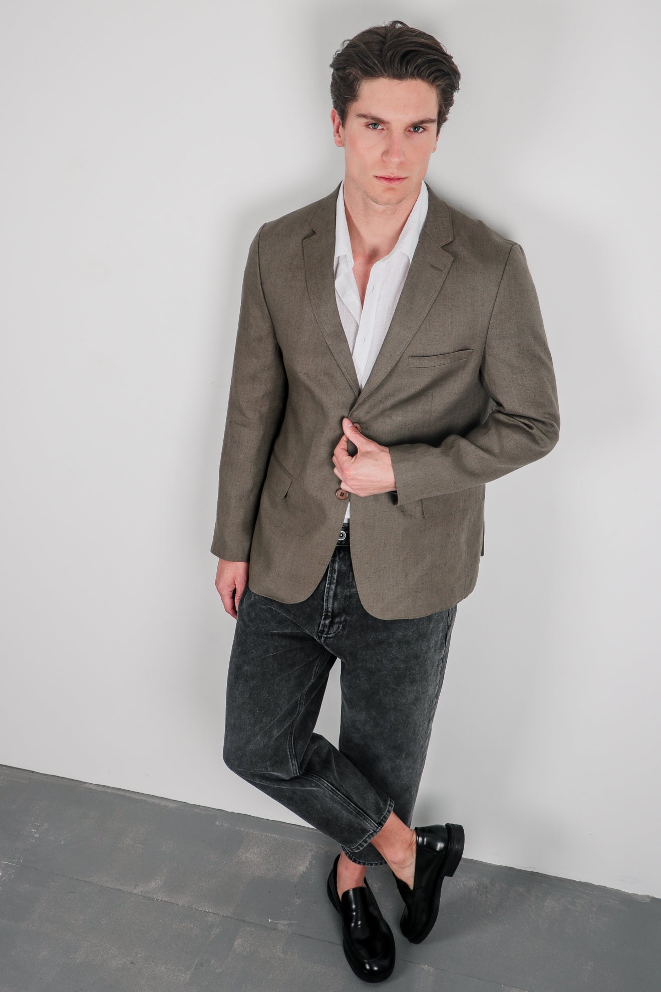 Μπλέιζερ 100% λινό