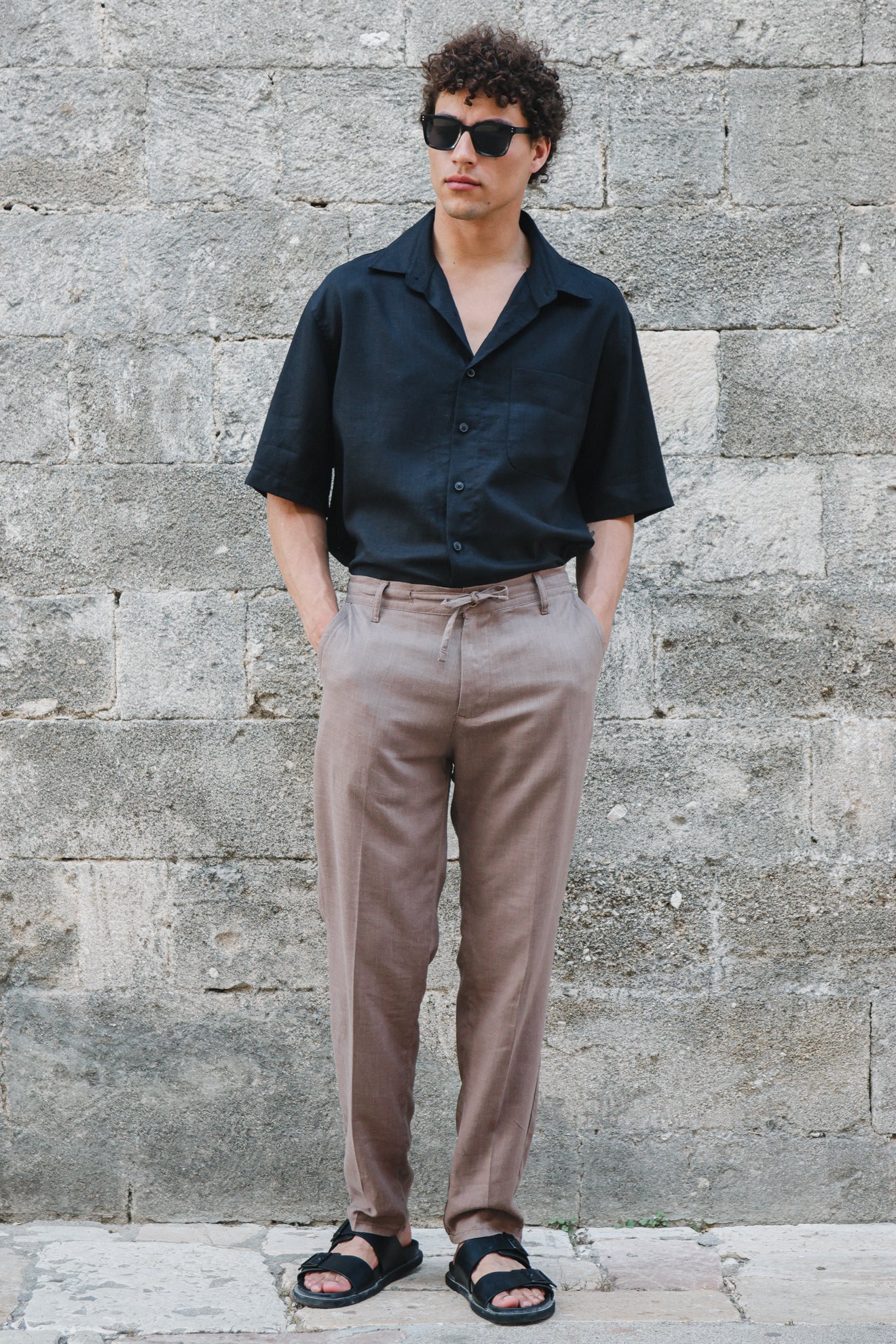 Βαμβακερό πουκάμισο relaxed fit