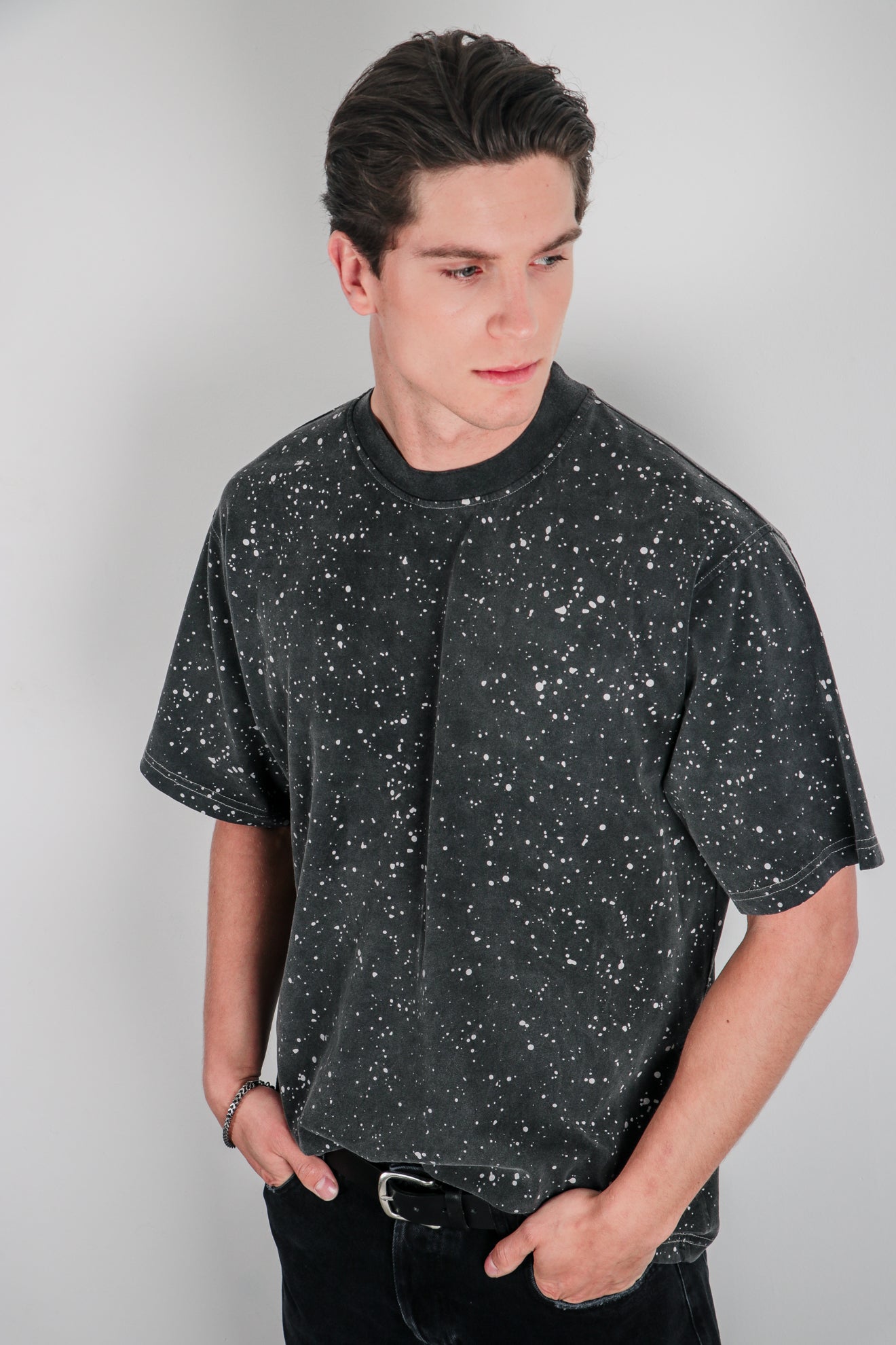 Μπλούζα με ξέβαμμα