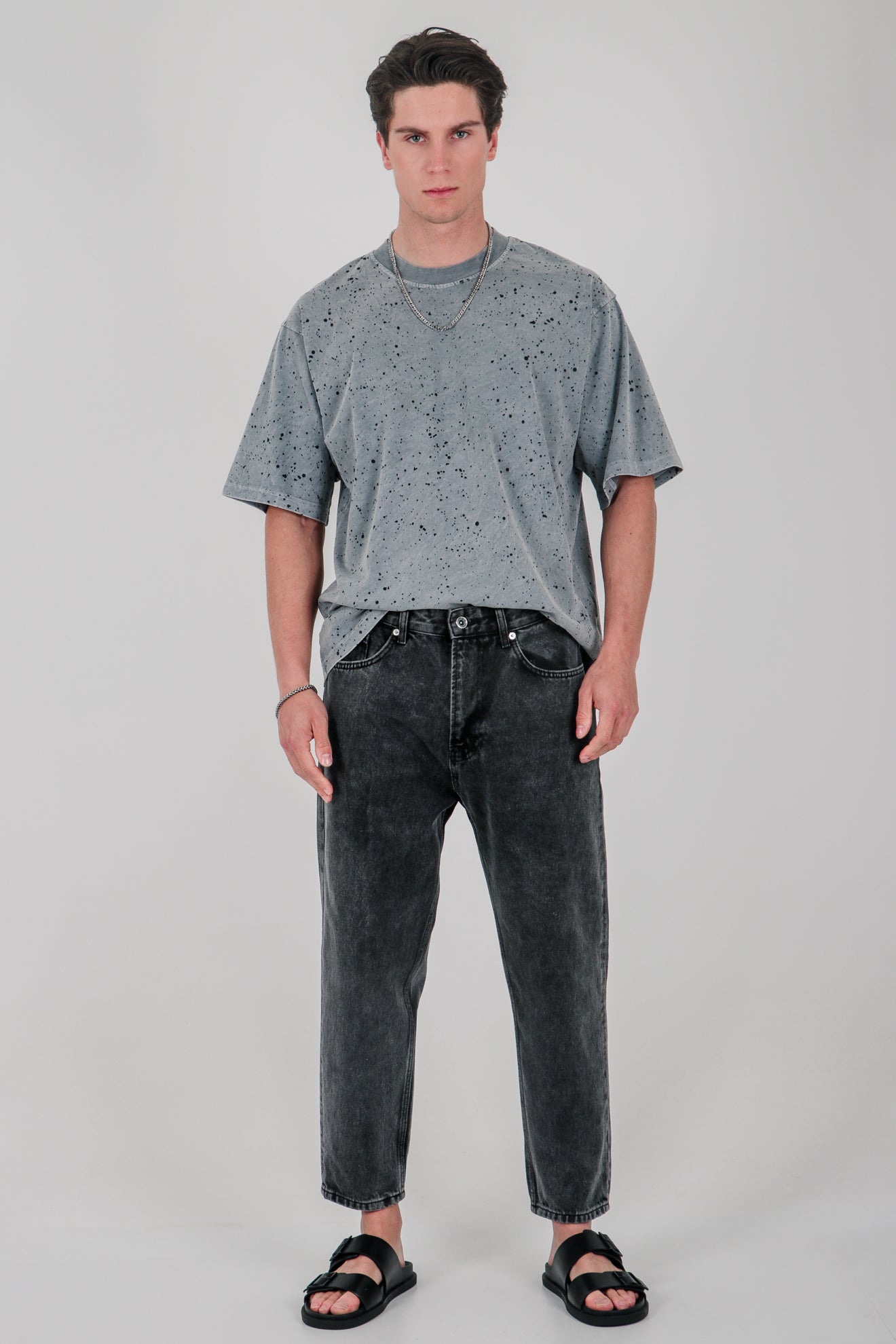 Μπλούζα με ξέβαμμα