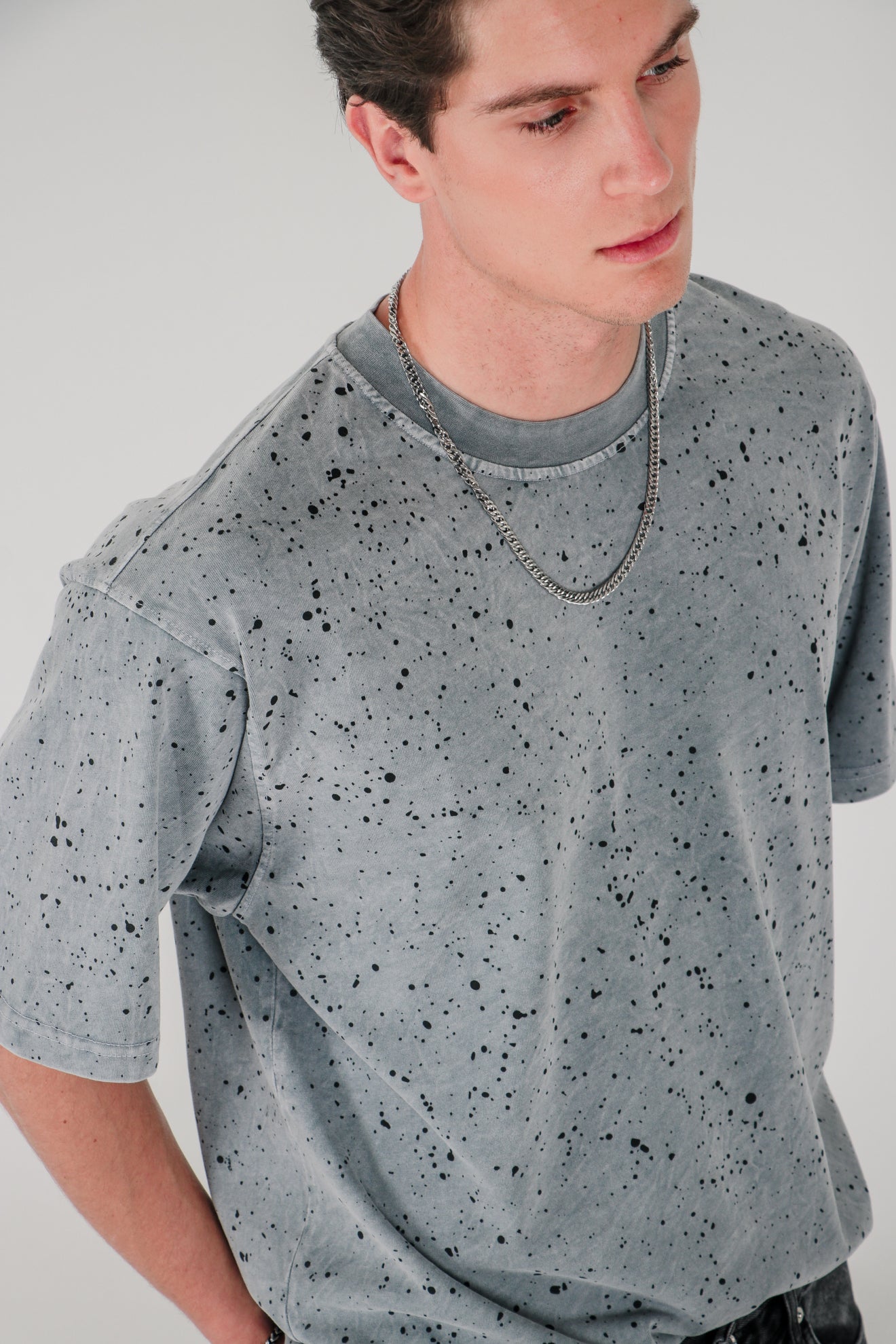 Μπλούζα με ξέβαμμα