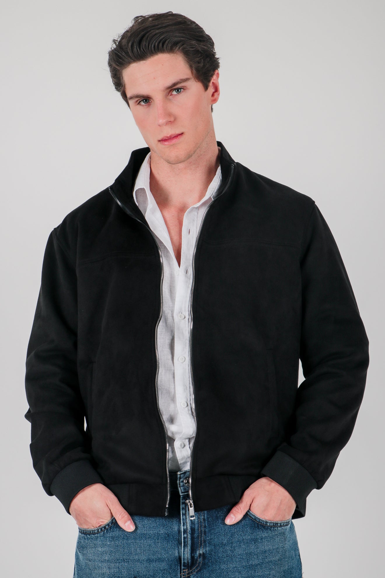 Μπουφάν με όψη καστόρ