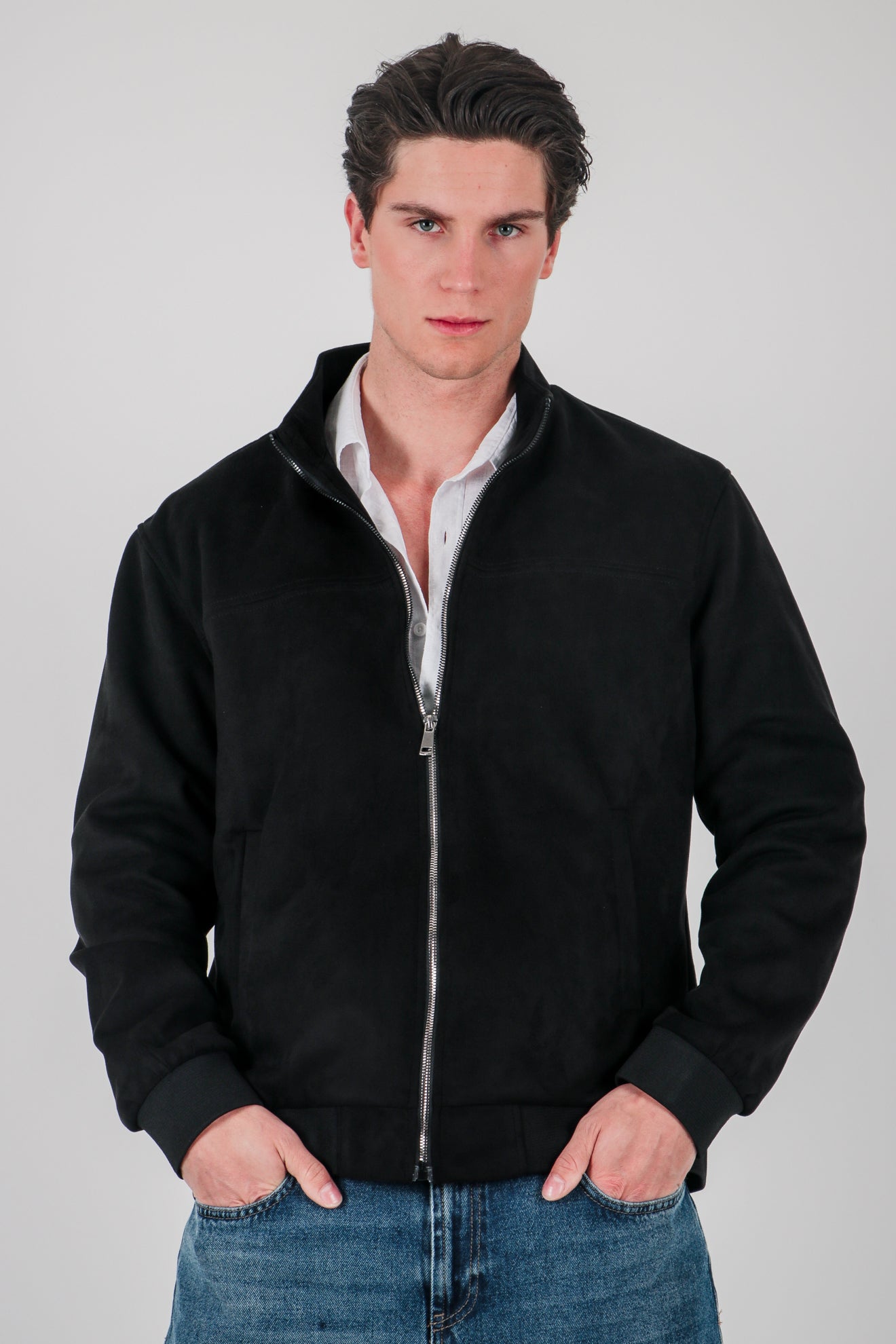 Μπουφάν με όψη καστόρ