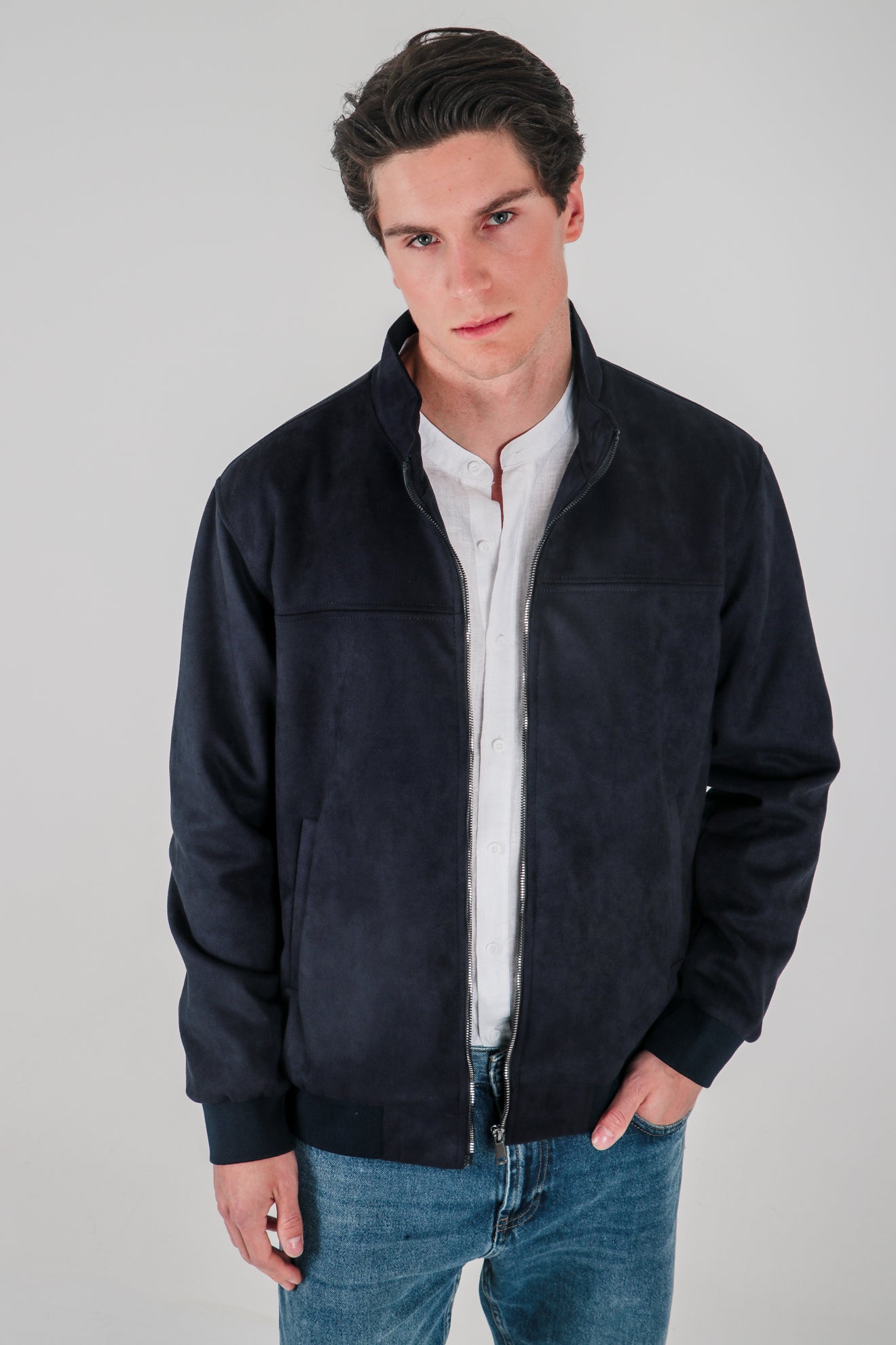 Μπουφάν με όψη καστόρ