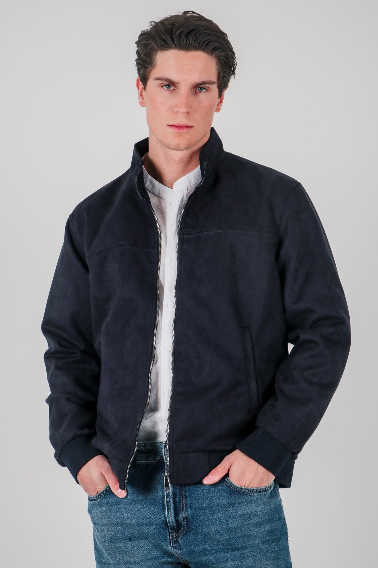 Μπουφάν με όψη καστόρ