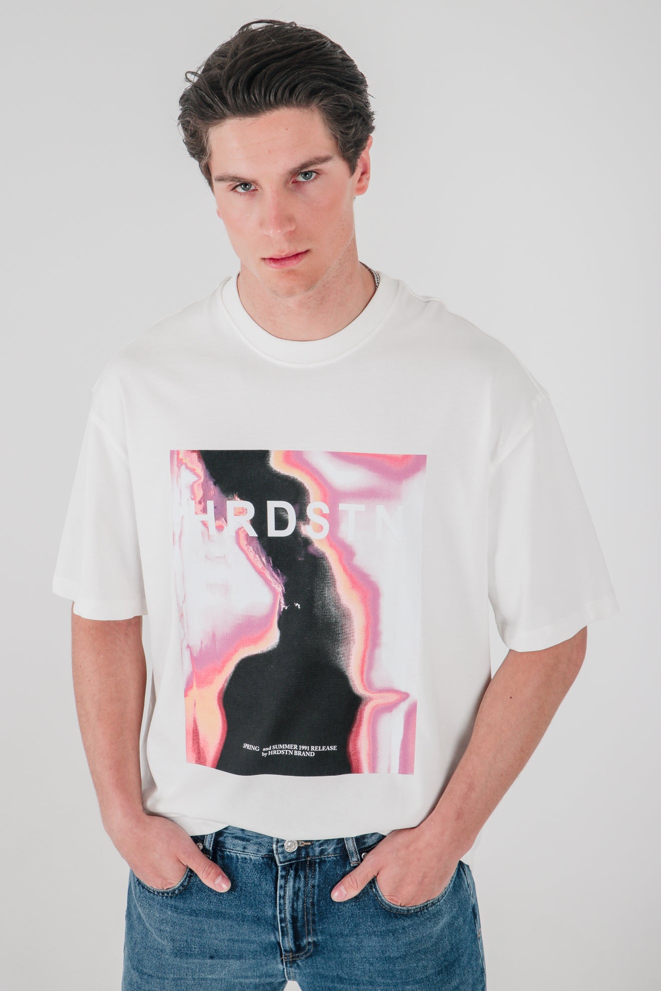 Βαμβακερή μπλούζα με στάμπα