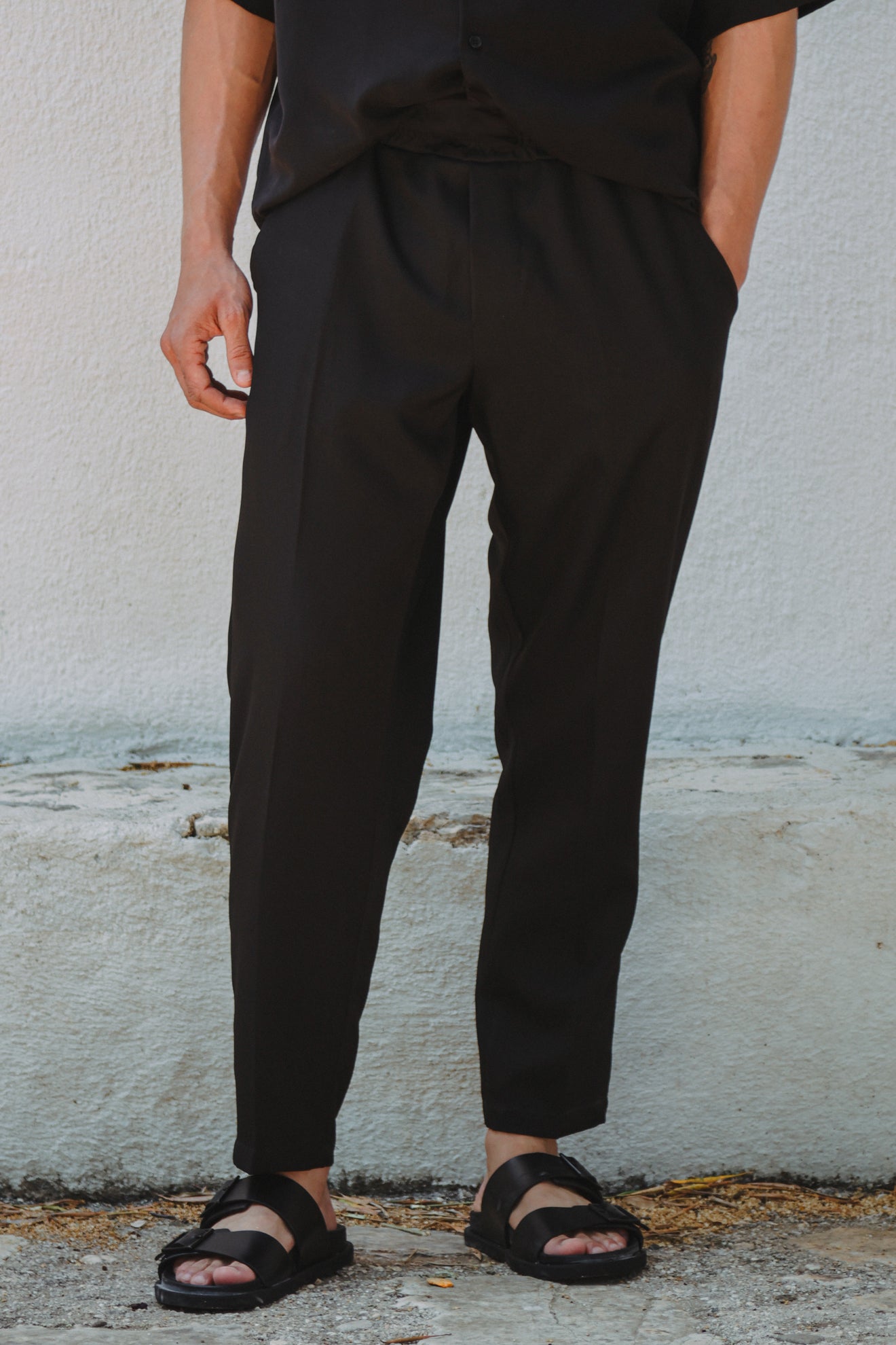 Παντελόνι με μέση jogger