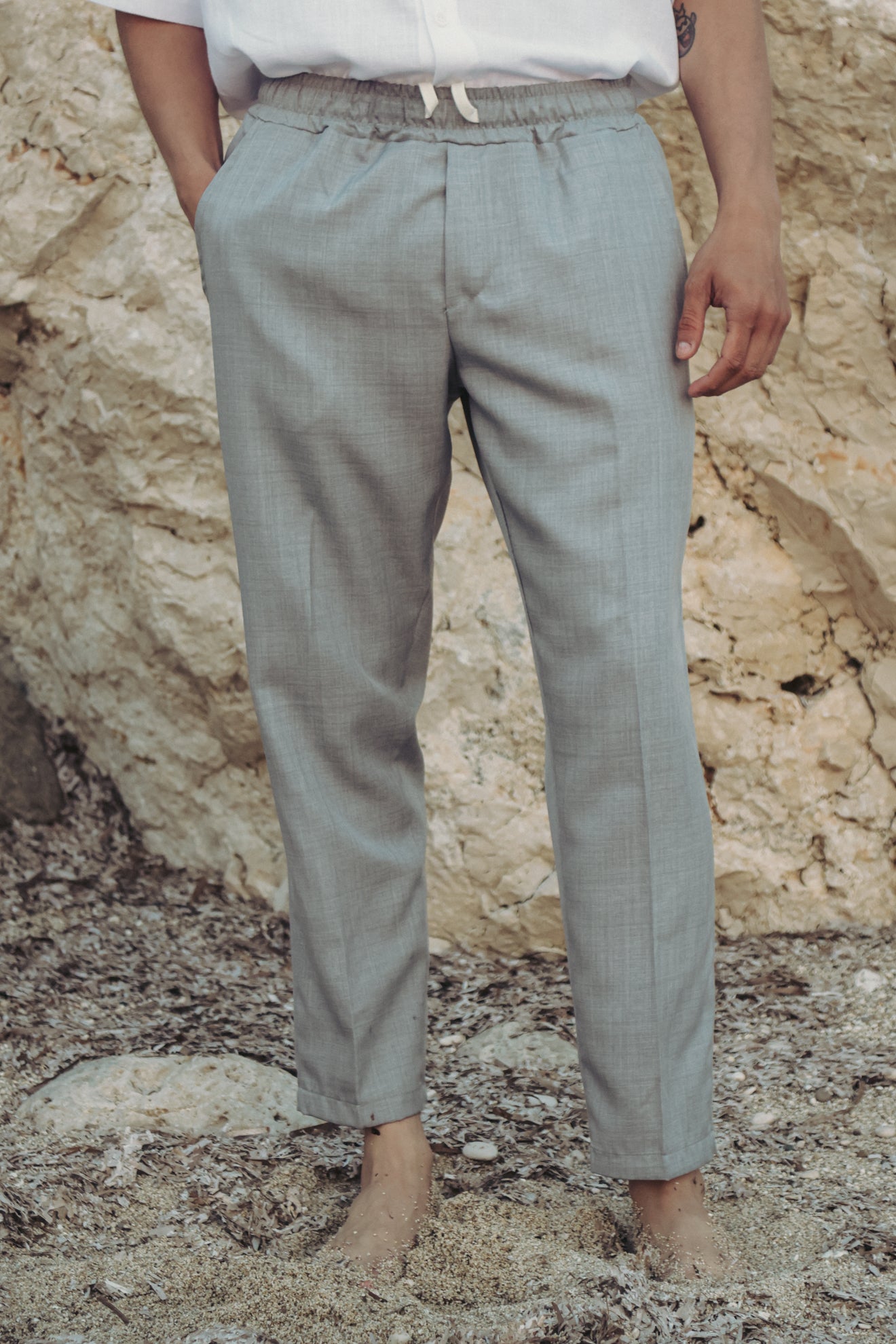 Παντελόνι με μέση jogger