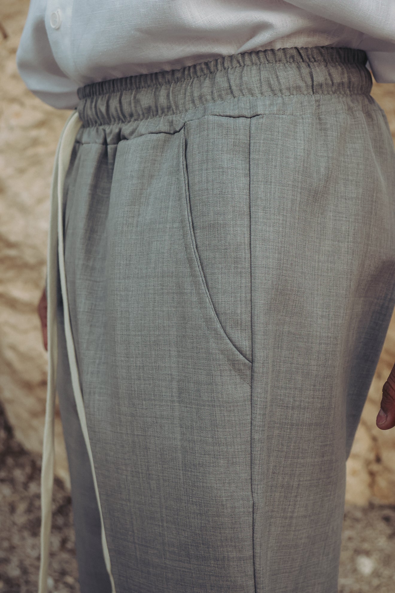 Παντελόνι με μέση jogger