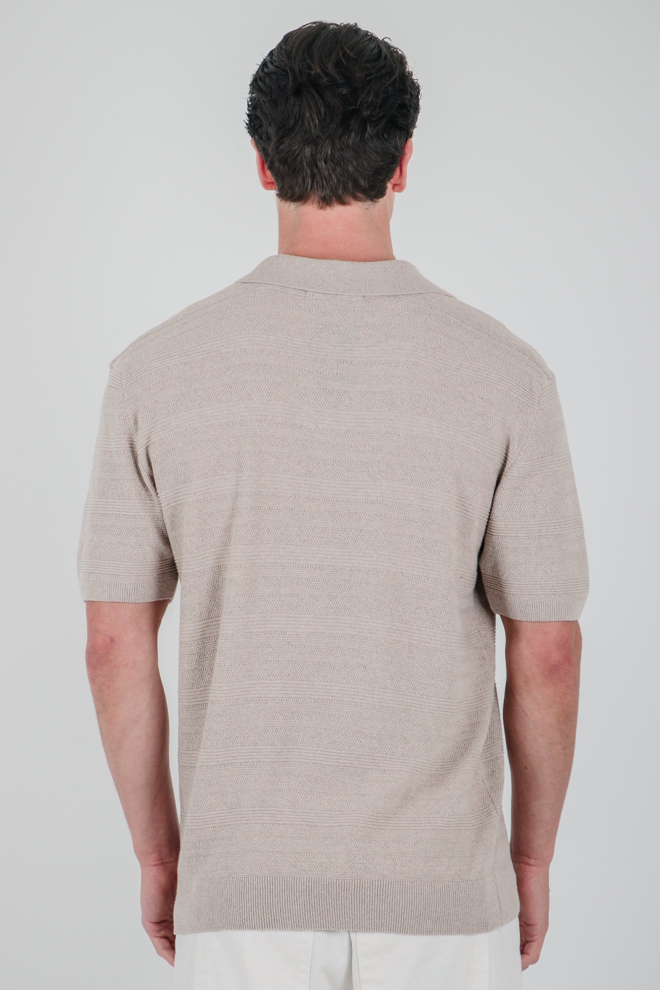 Πλεκτή μπλούζα πόλο