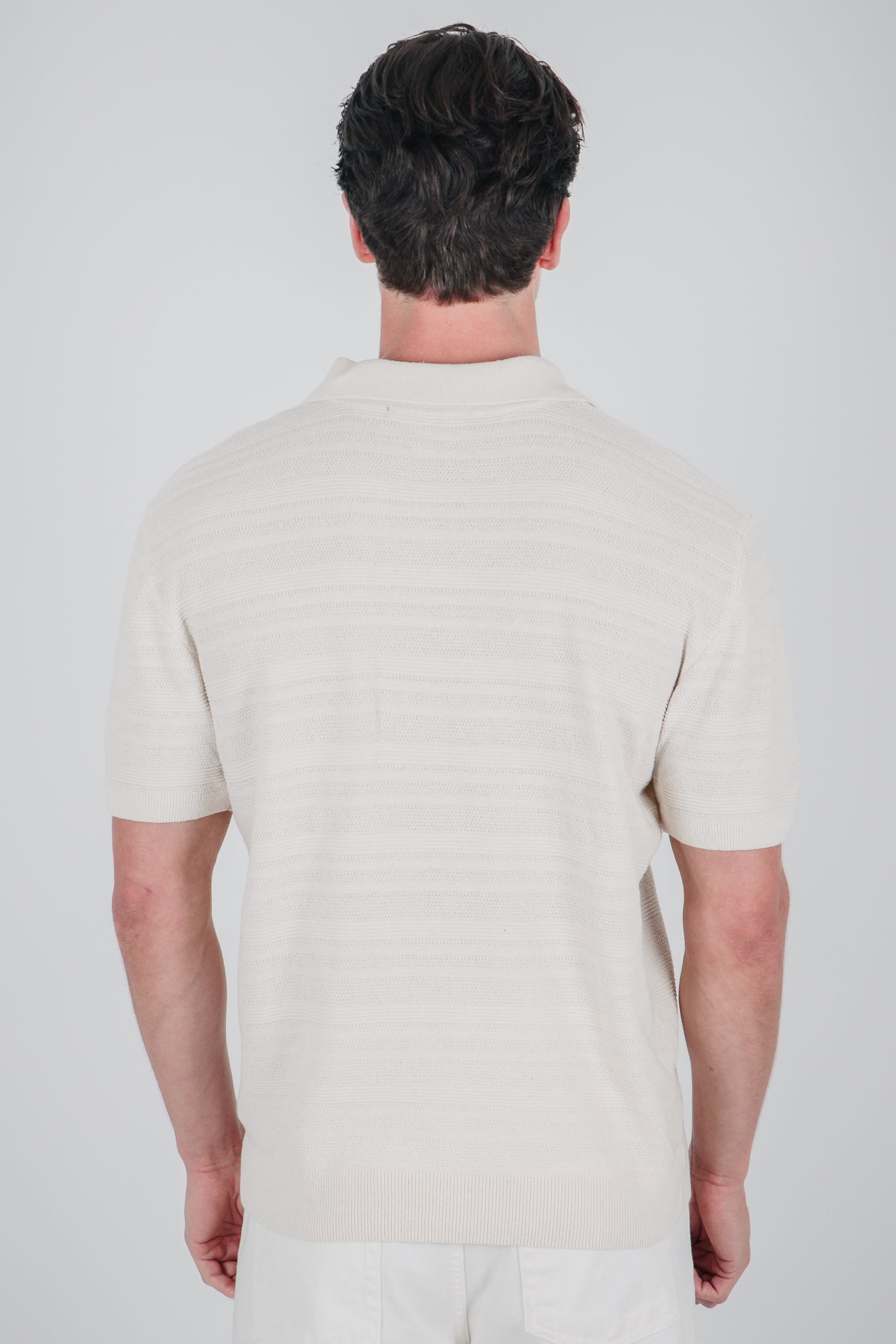 Πλεκτή μπλούζα πόλο