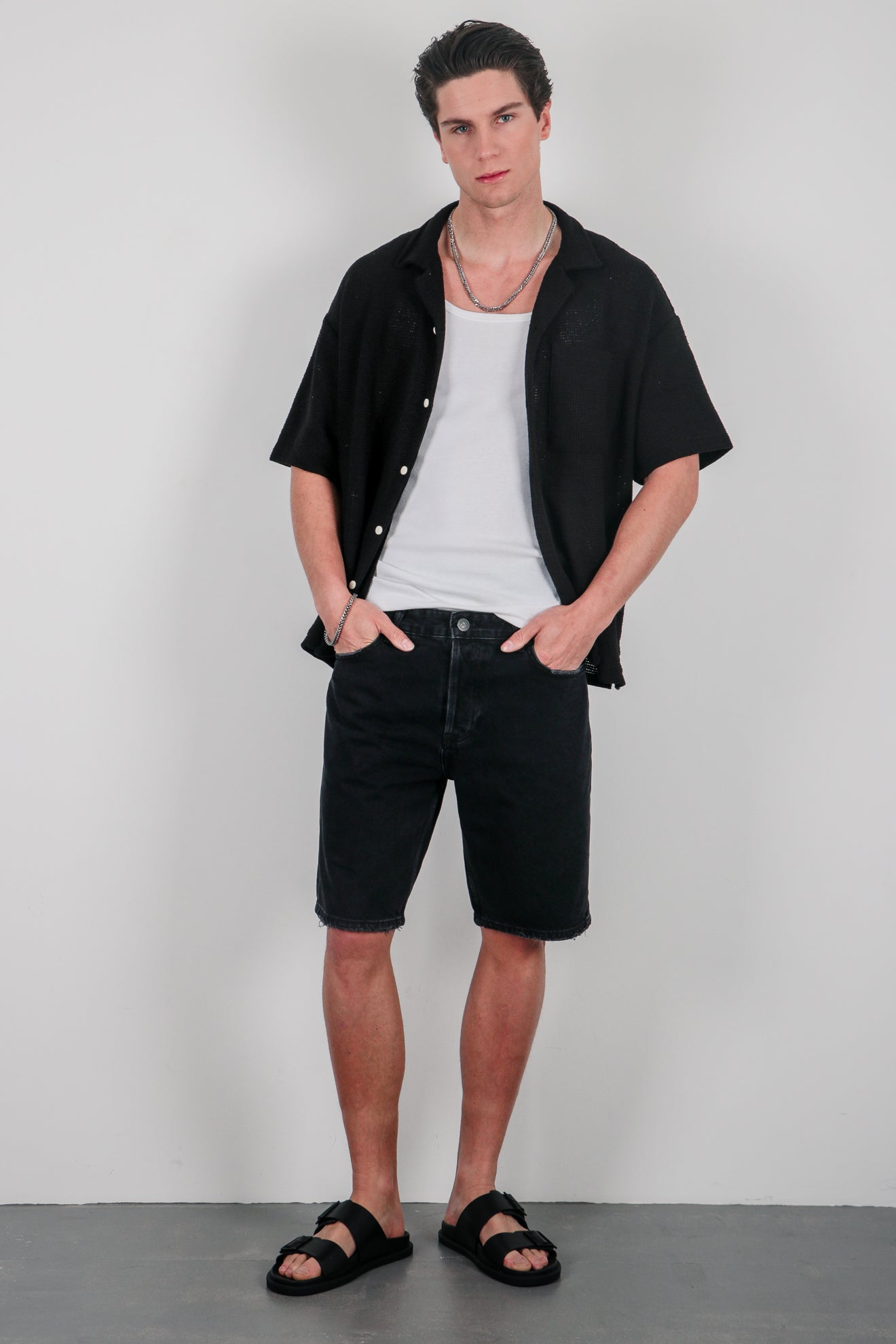 Πουκάμισο με κροσέ σχέδιο