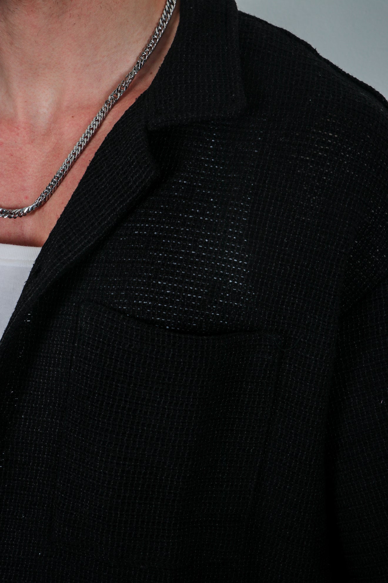 Πουκάμισο με κροσέ σχέδιο