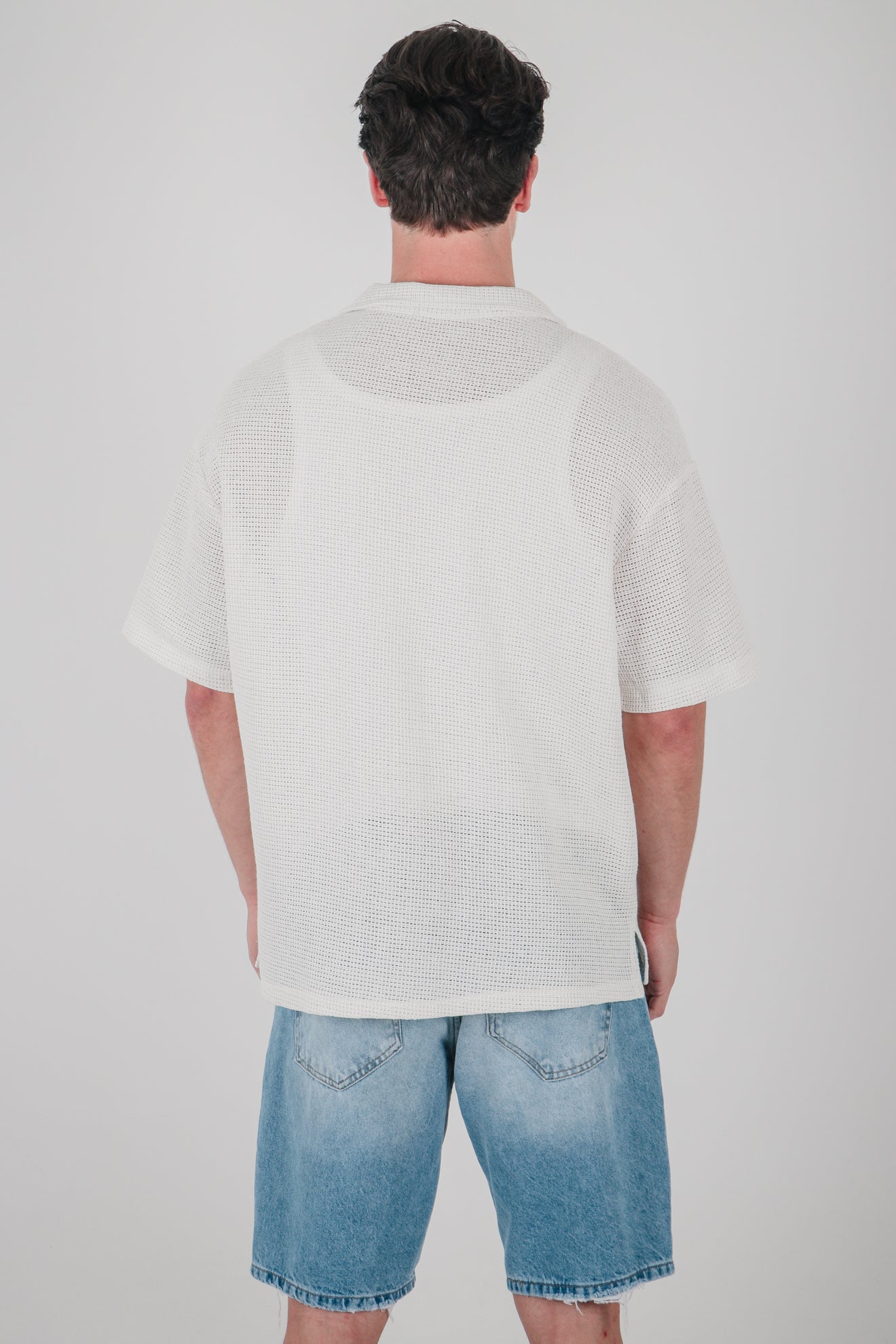 Πουκάμισο με κροσέ σχέδιο