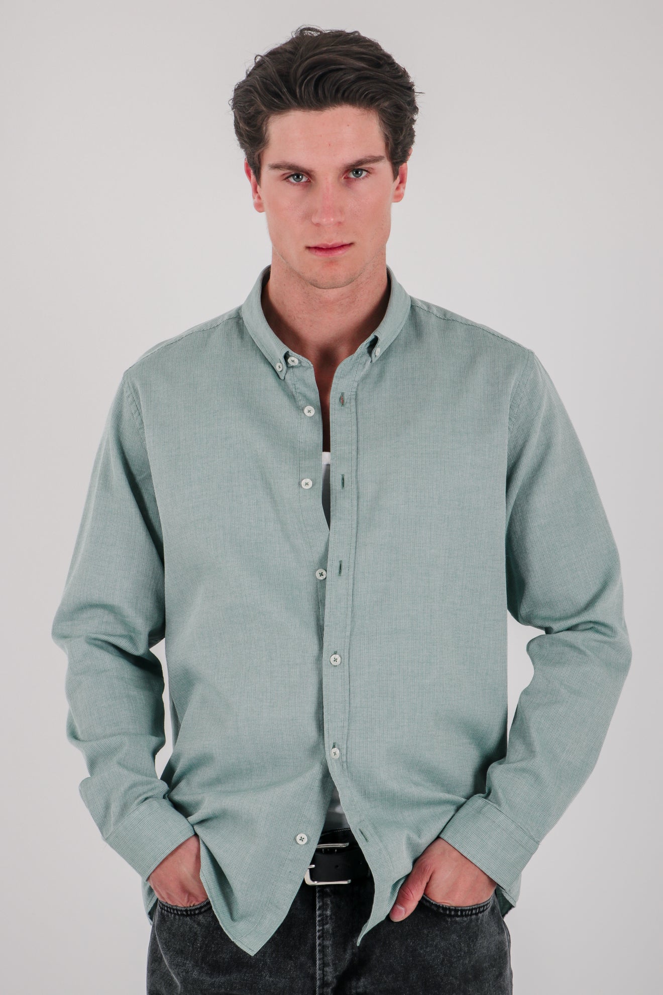 Πουκάμισο με σχέδιο ύφανσης