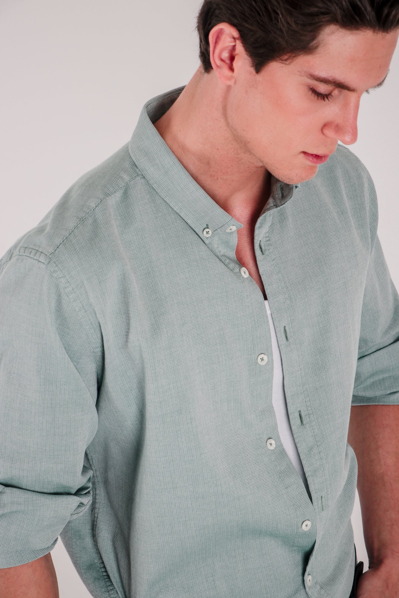 Πουκάμισο με σχέδιο ύφανσης