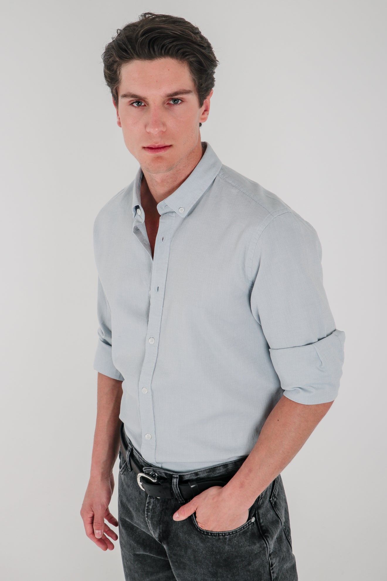 Πουκάμισο με σχέδιο ύφανσης