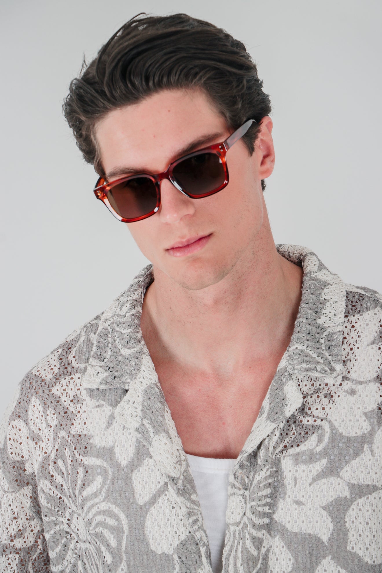 Πουκάμισο με κροσέ σχέδιο