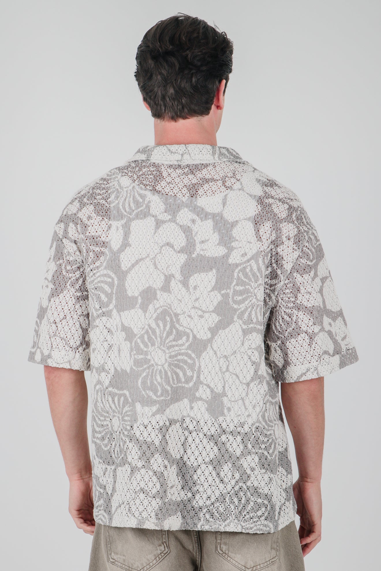 Πουκάμισο με κροσέ σχέδιο