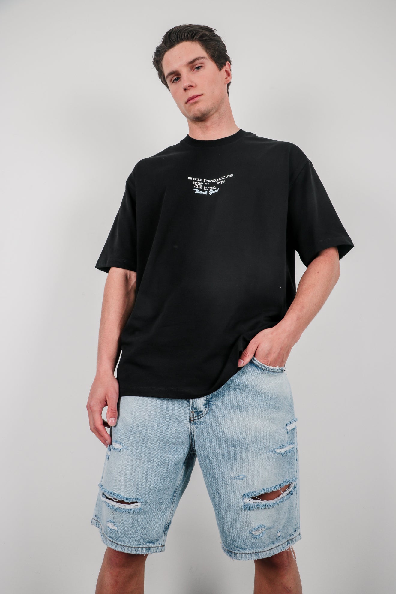 Μπλούζα με συνδυασμό σταμπών