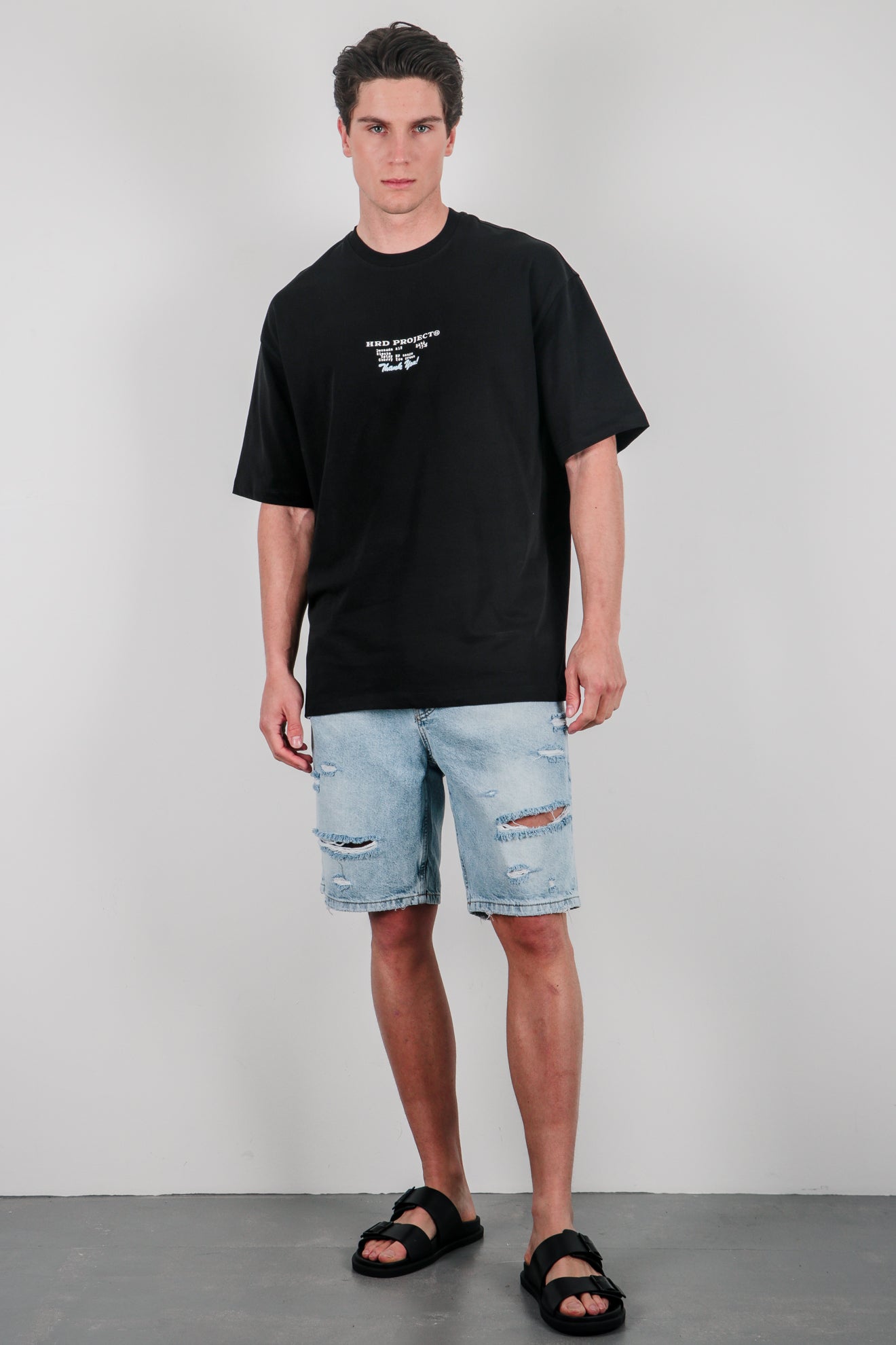 Μπλούζα με συνδυασμό σταμπών