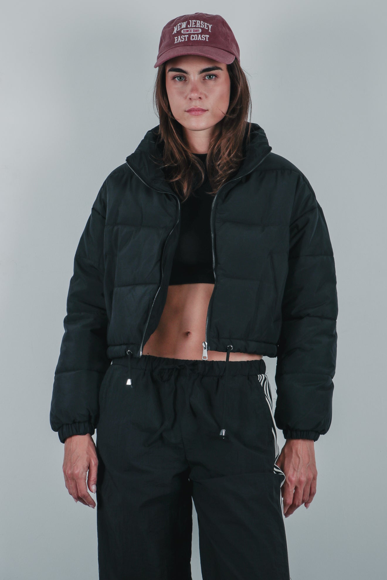 Κοντό καπιτονέ μπουφάν