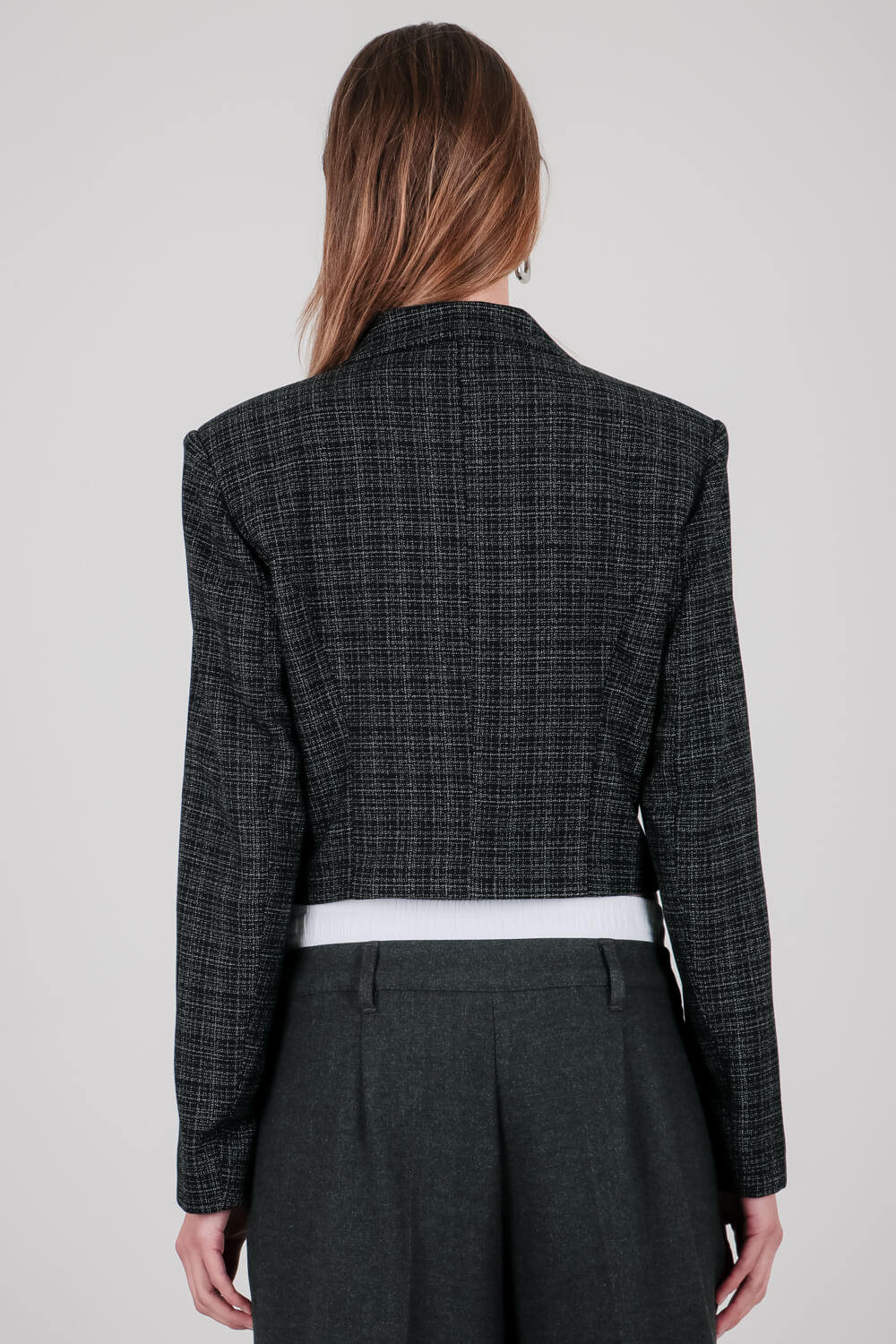 Crop μπλέιζερ