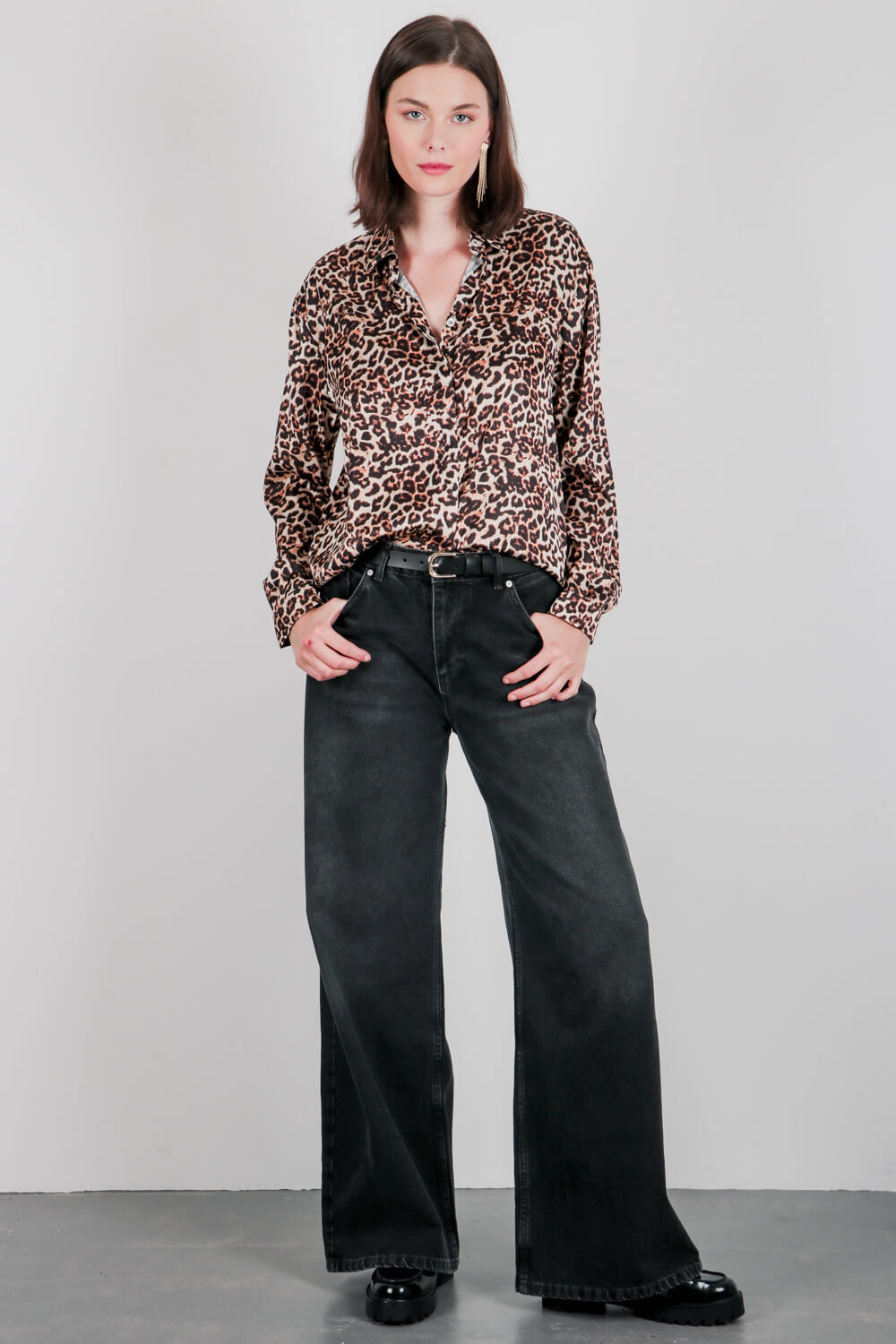 Σατινέ πουκάμισο