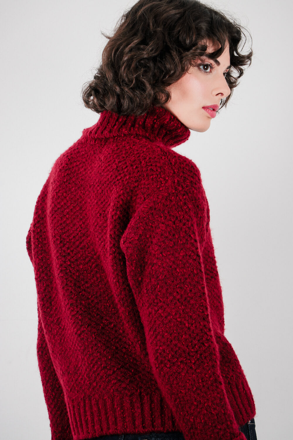 Πλεκτό πουλόβερ ζιβάγκο