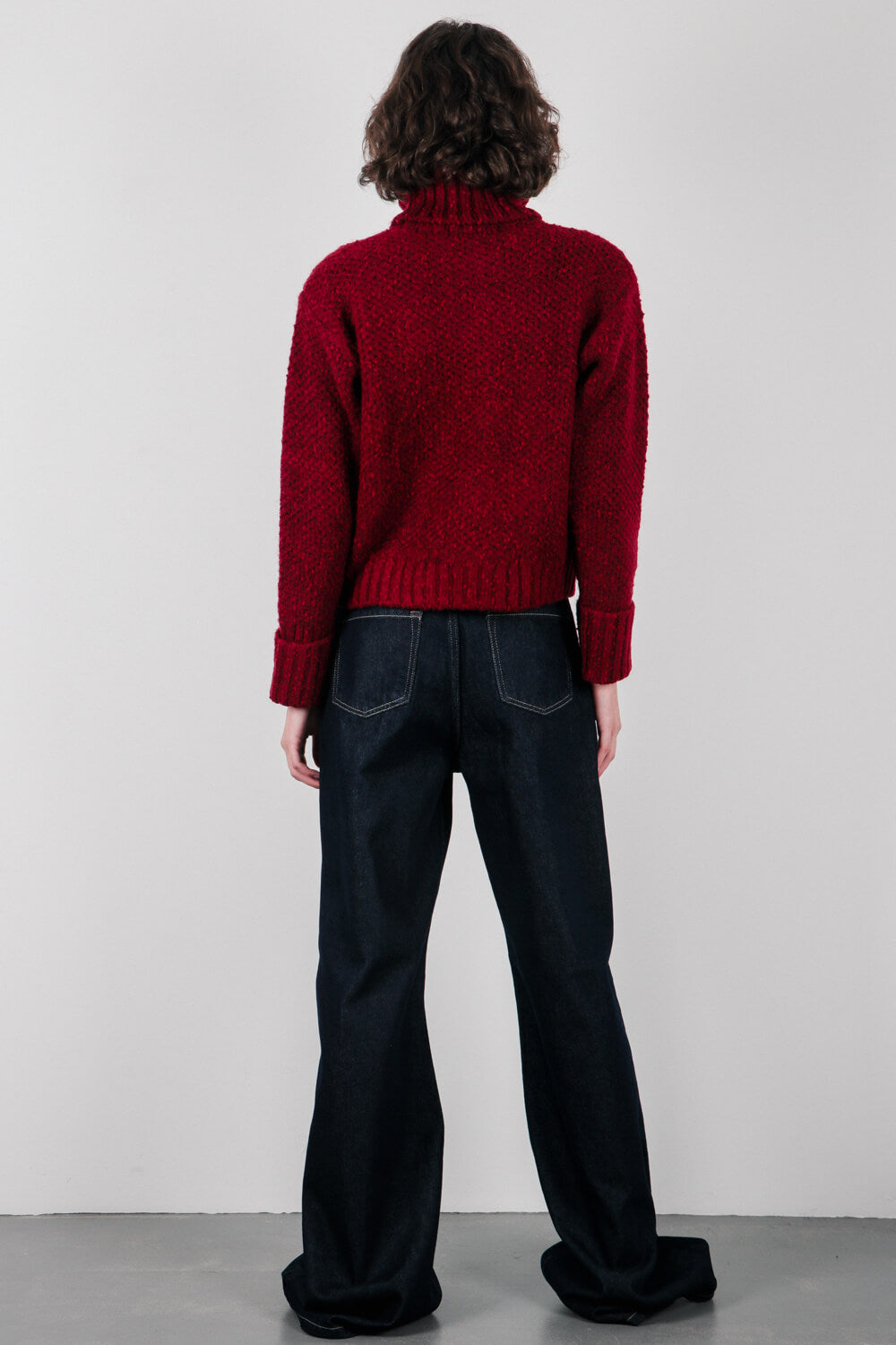 Πλεκτό πουλόβερ ζιβάγκο