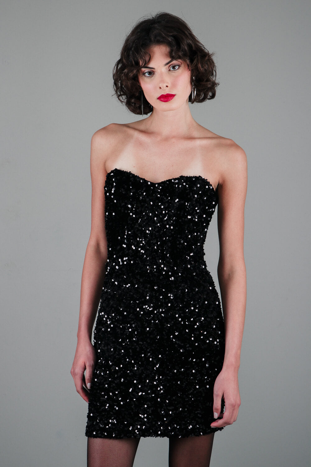 Μίνι φόρεμα με πούλιες