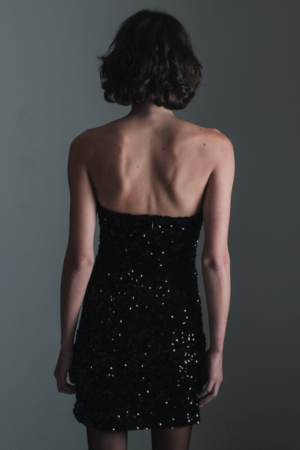 Μίνι φόρεμα με πούλιες