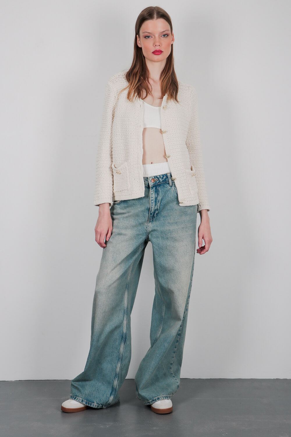 Πλεκτή ζακέτα